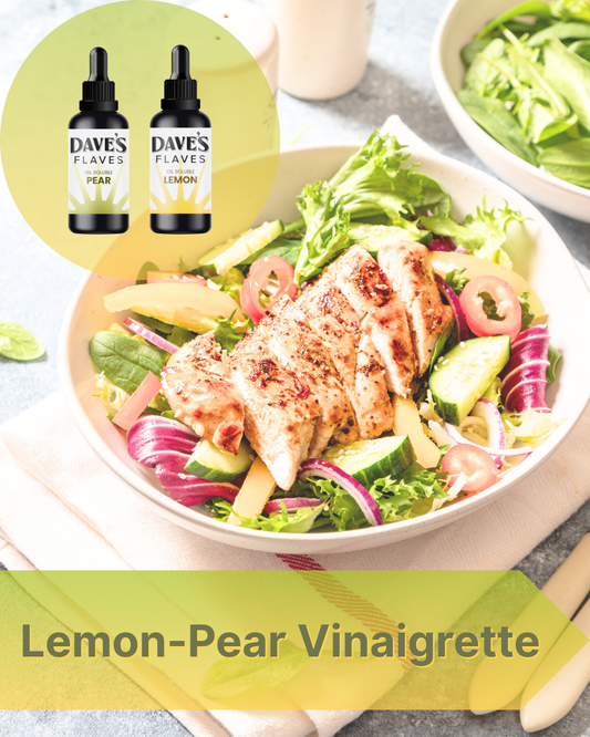 Spring Savour: Grilled Chicken Salad with Lemon-Pear Vinaigrette