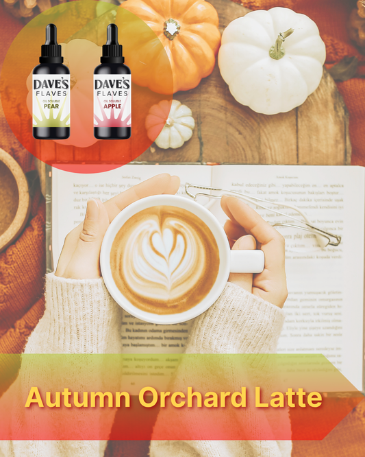 Apple Orchard Latte (Oil-Soluble) | Fall Recipe with Dave’s Flaves