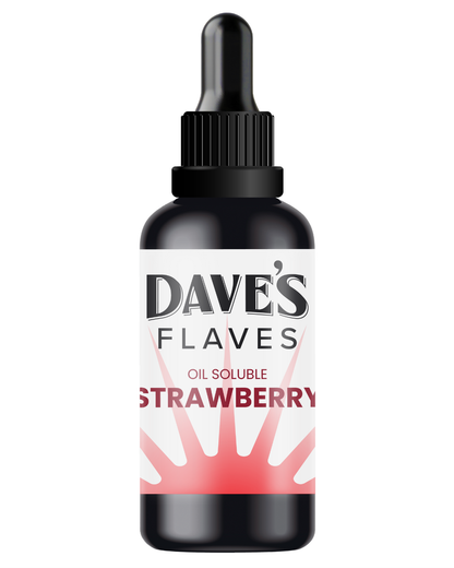 Dave’s Flaves – Premium Strawberry (Oil-Soluble, MCT)