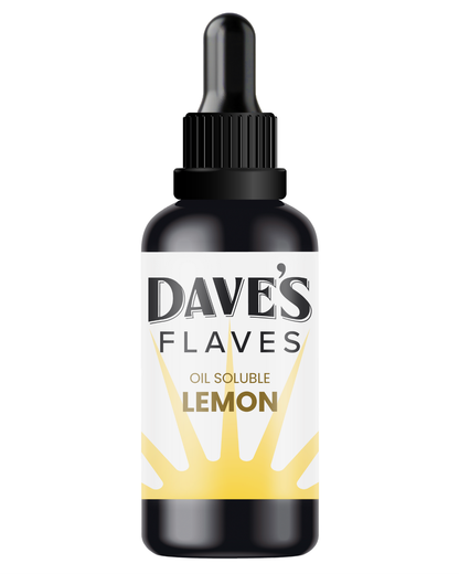 Dave’s Flaves – Premium Lemon (Oil-Soluble, MCT)
