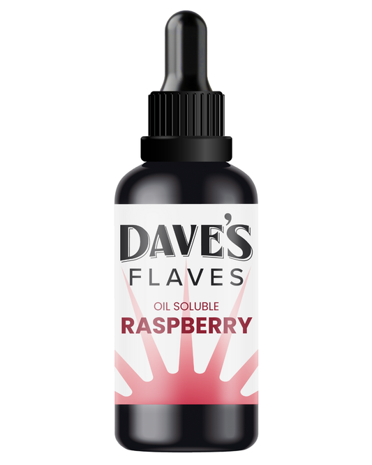 Dave’s Flaves – Premium Raspberry (Oil-Soluble, MCT)