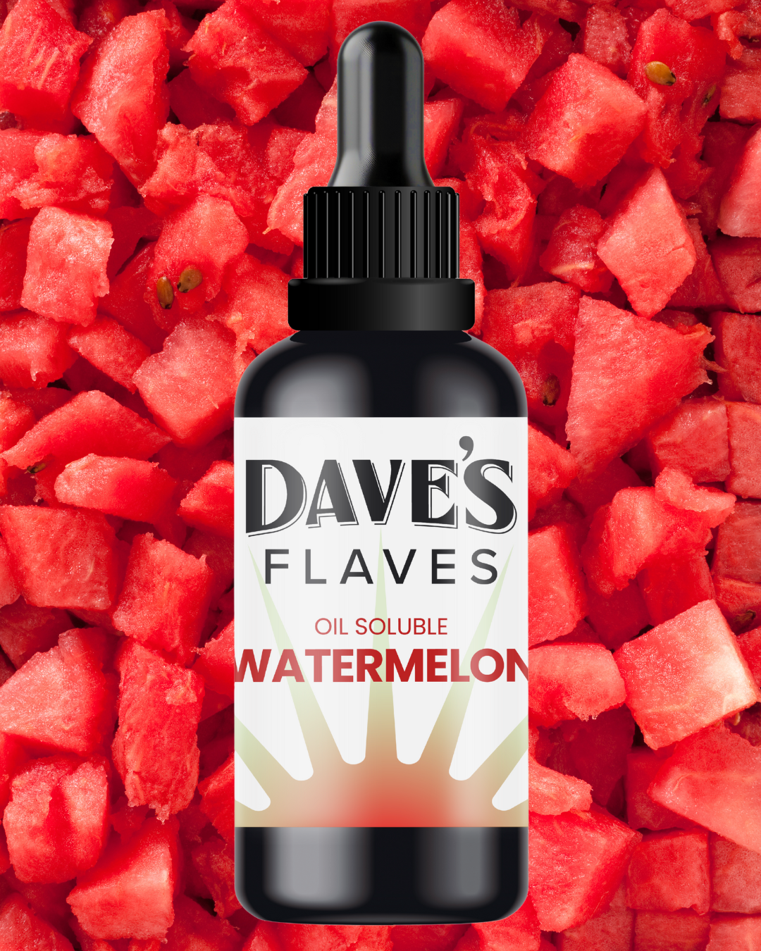 Dave’s Flaves – Premium Watermelon (Oil-Soluble, MCT)