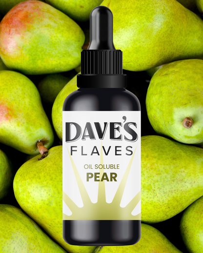 Dave’s Flaves – Premium Pear (Oil-Soluble, MCT)