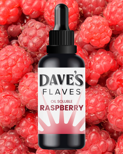 Dave’s Flaves – Premium Raspberry (Oil-Soluble, MCT)
