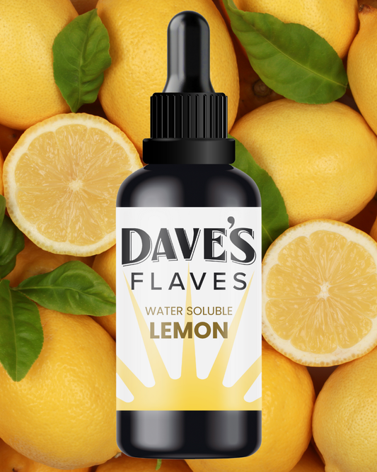 Dave’s Flaves – Premium Lemon (Water-Soluble)
