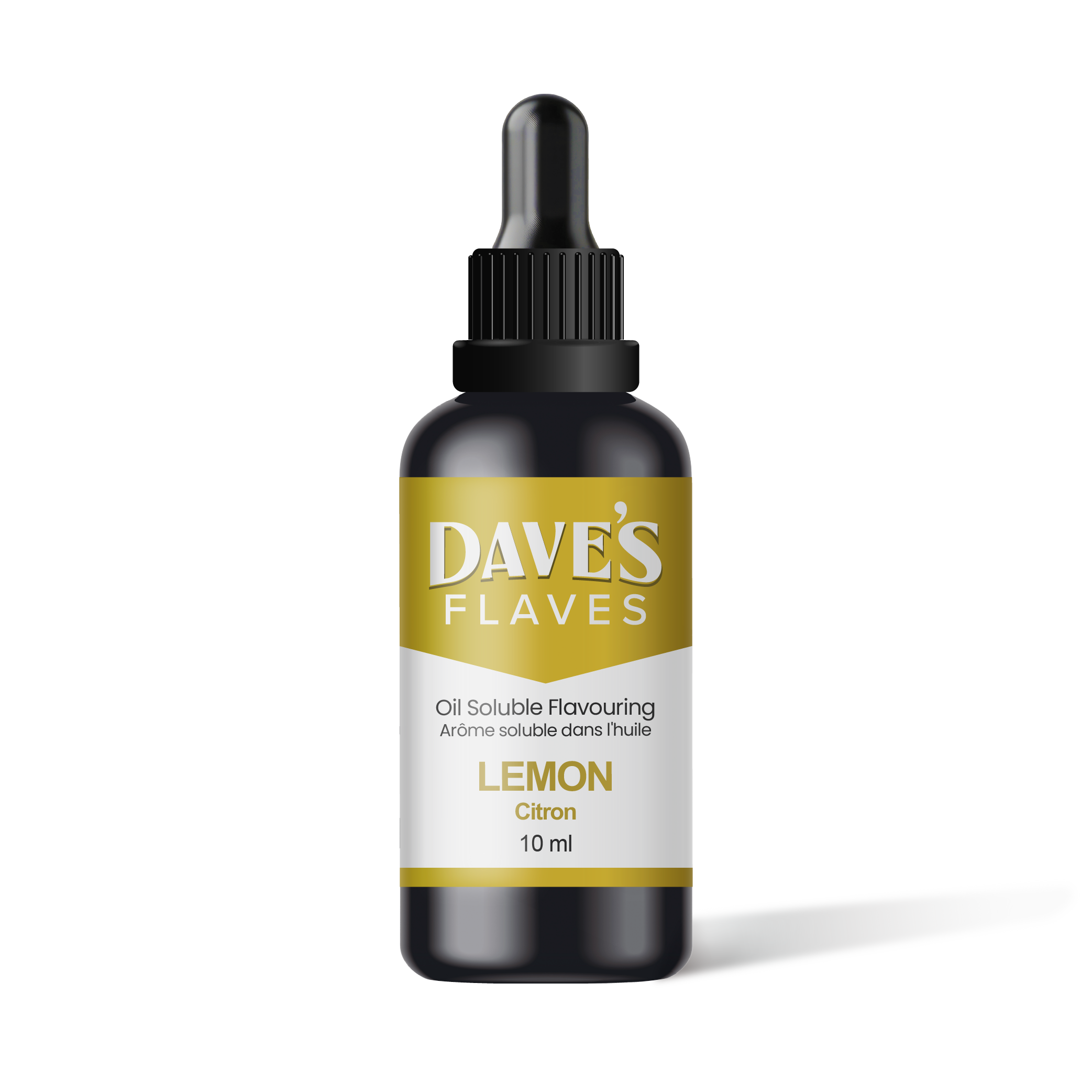 Dave’s Flaves – Premium Lemon (Oil-Soluble, MCT)