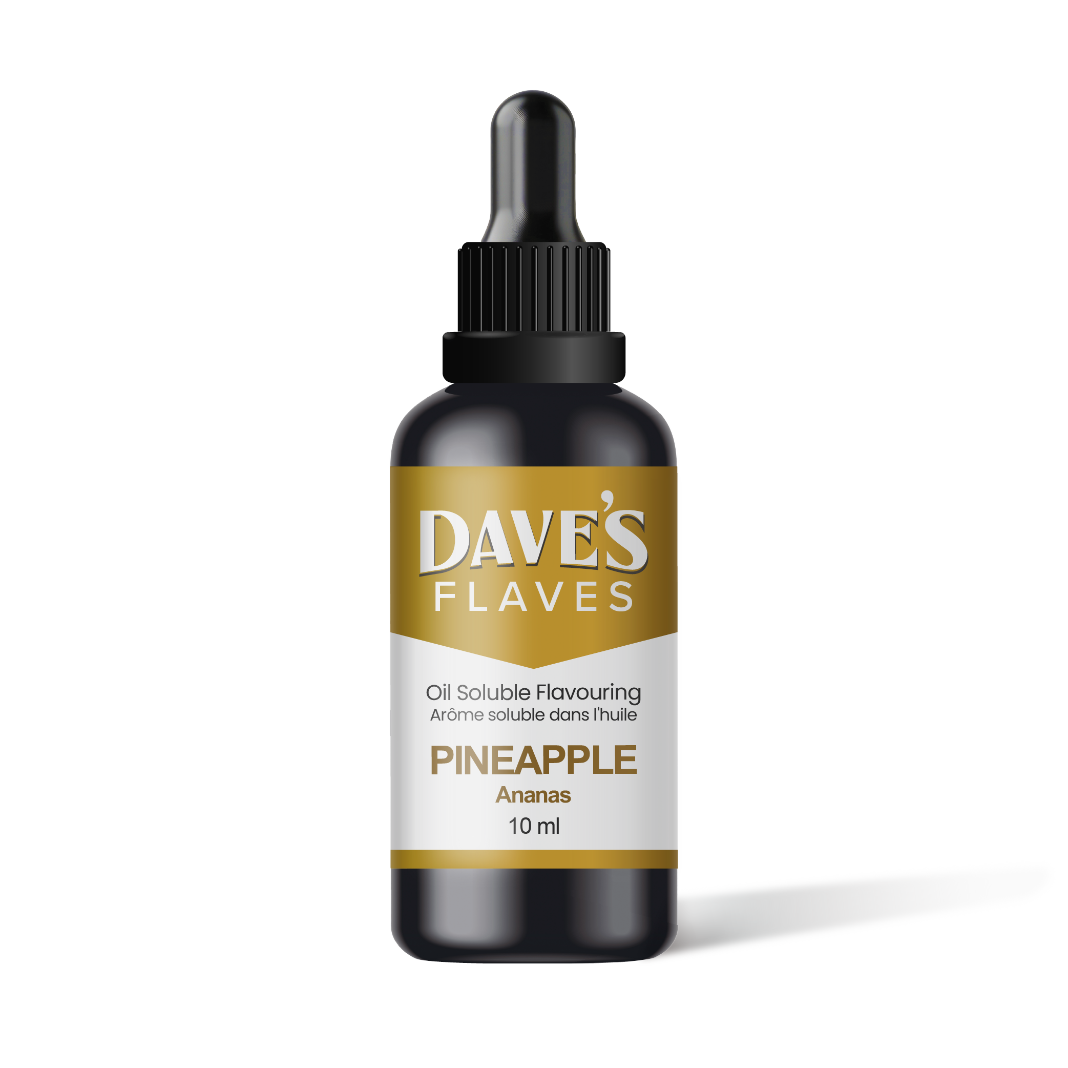 Dave’s Flaves – Premium Pineapple (Oil-Soluble, MCT)