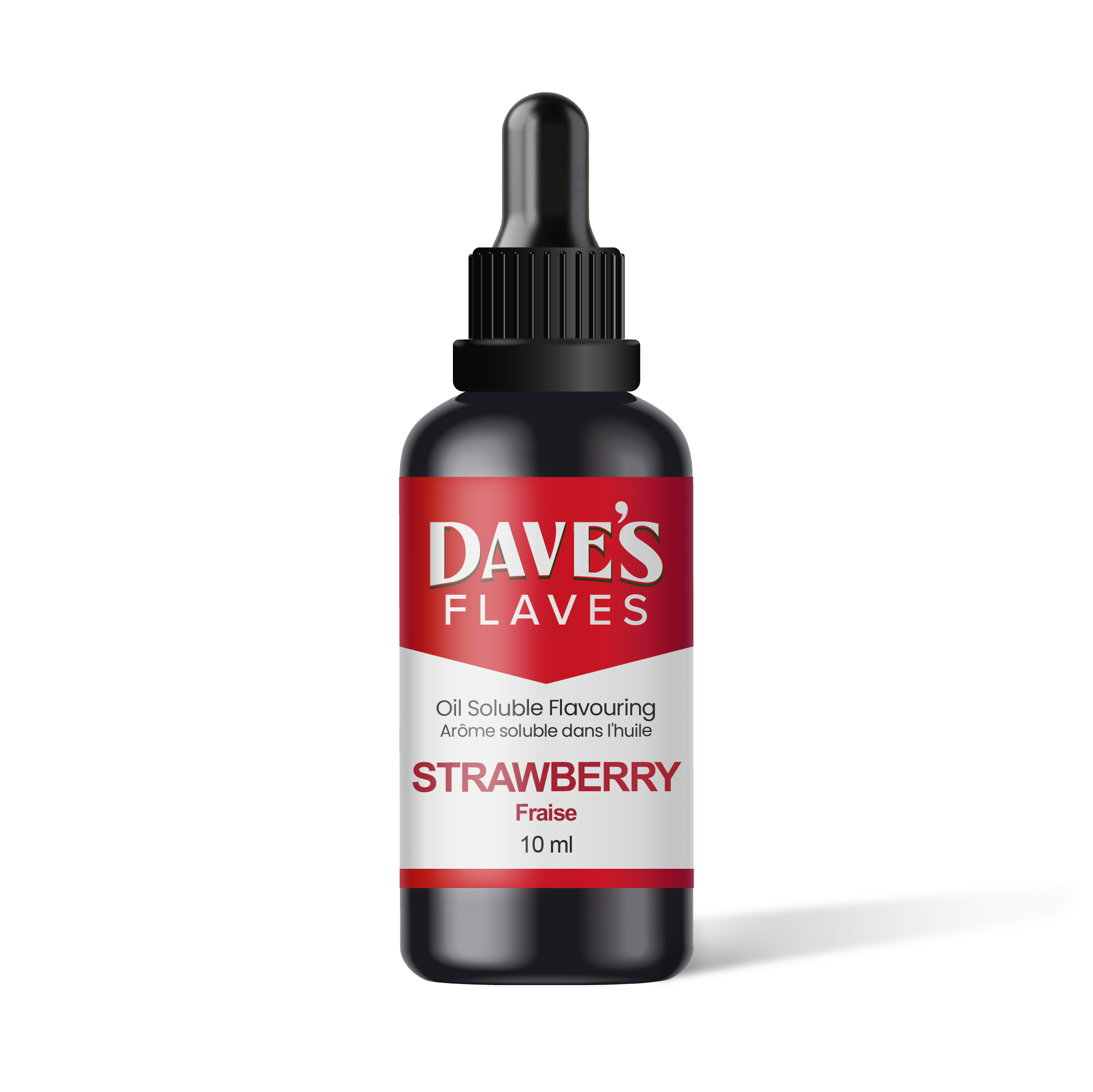 Dave’s Flaves – Premium Strawberry (Oil-Soluble, MCT)